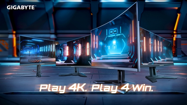 技嘉 4K 战术型电竞荧幕独领群伦，广受赞誉