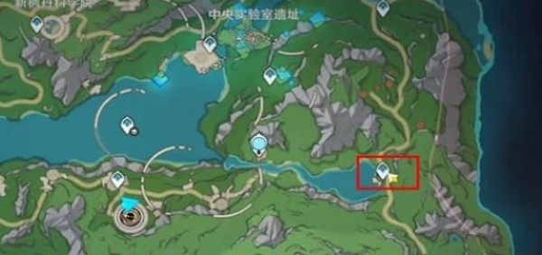 原神神秘的矿石分布图