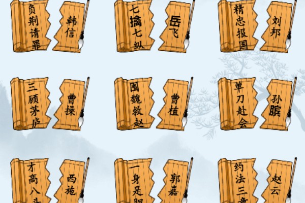 就我眼神好成语人物配对通关图文攻略
