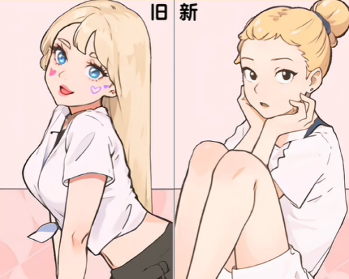 爆梗找茬王甜美妆对比通关图文攻略