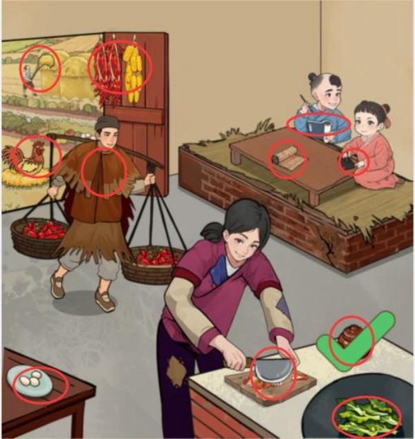 爆梗找茬王农忙季节通关图文攻略