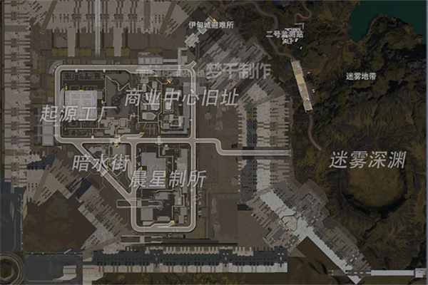 星球重启伊甸城地图资源一览