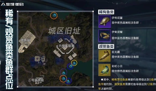 星球重启2级钓鱼点一览