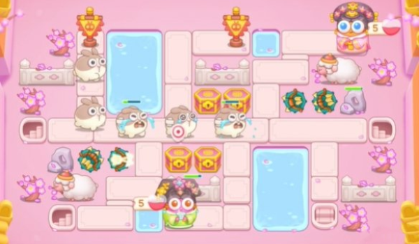 保卫萝卜4秋妃传109关过关步骤