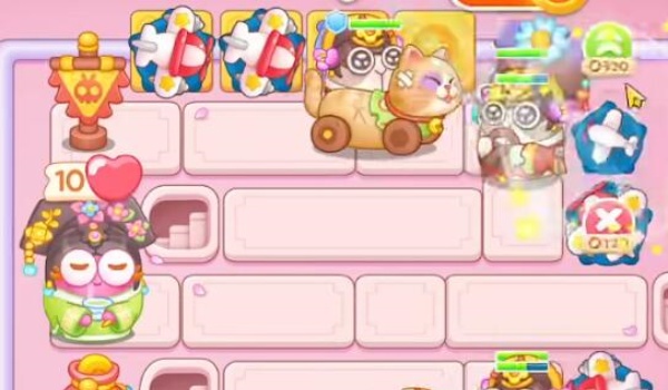 保卫萝卜4秋妃传110关通关步骤