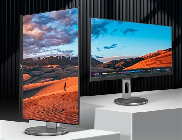 AOC新款27英寸显示器上架：4K IPS屏仅1599元