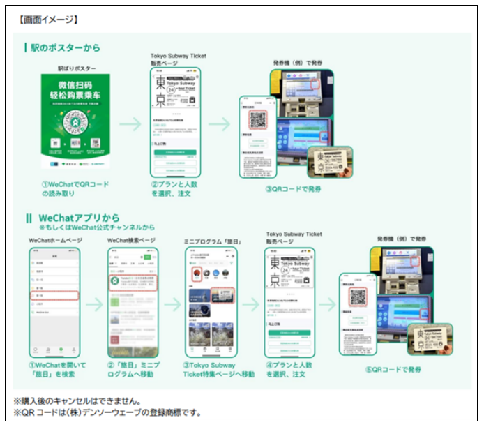 东京地铁、景点接入微信：小程序可直接购票！