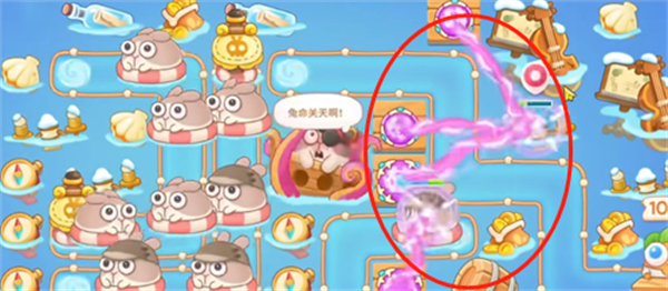 保卫萝卜4暖暖汤泉第4关策略