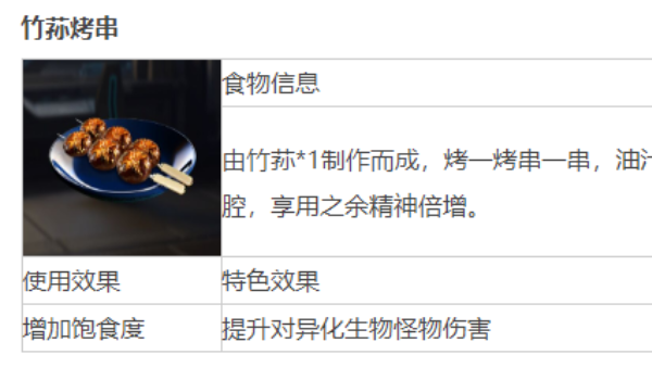 星球重启竹荪烤串制作玩法