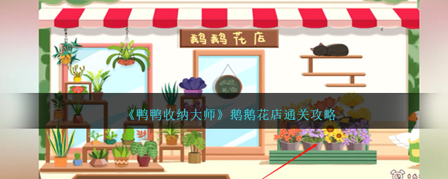 《鸭鸭收纳大师》鹅鹅花店通关攻略
