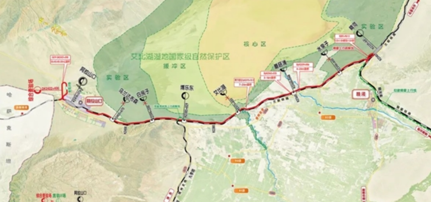 2423公里！中国最长铁路兰新铁路双线贯通!