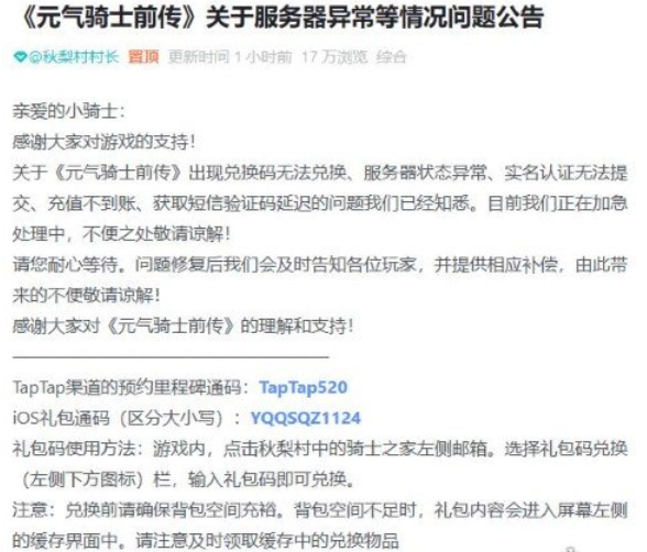 元气骑士前传网络异常打不开怎么解决