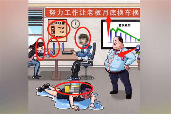 超级对决比拼办公室大餐过关步骤