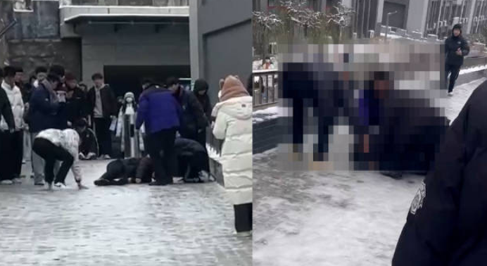 男生倒地不断抽搐被传身亡 校方辟谣该学生已经出院回家！