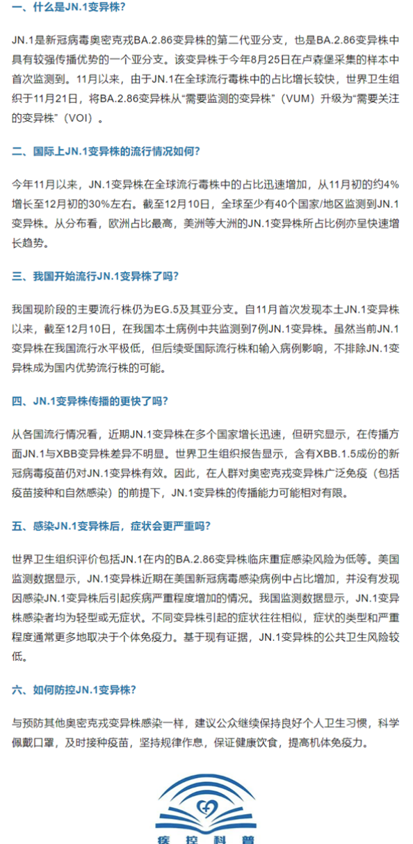 最强新冠变异株JN.1来袭！丹麦50%人口已感染！