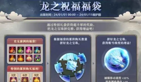 dnf龙之祝福福袋购买位置推荐