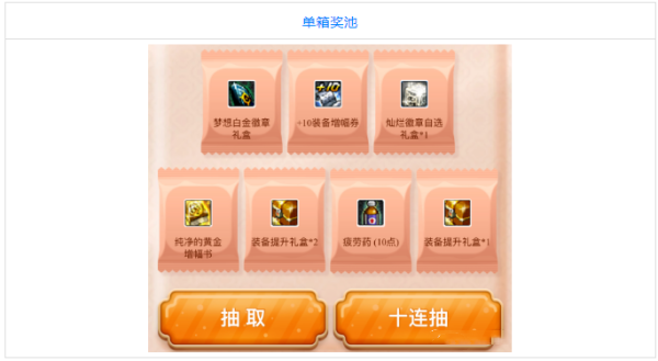 dnf徐福记联名价格内容推荐