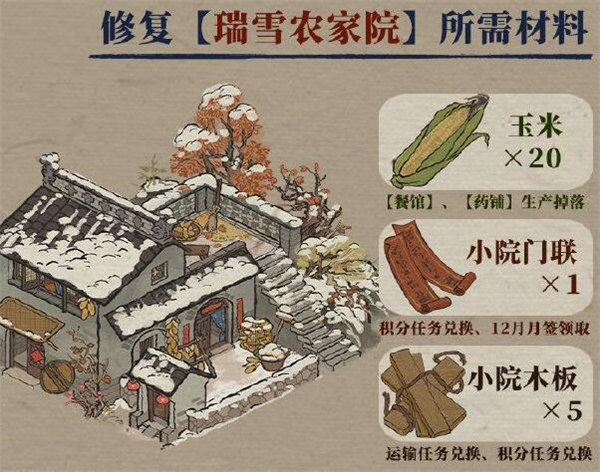 江南百景图农家小院修复步骤