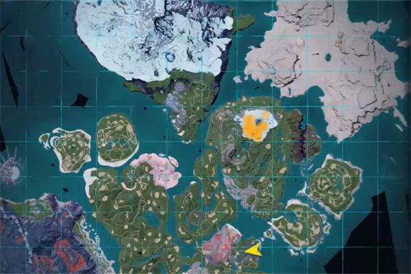 幻兽帕鲁吹雪狐位置推荐