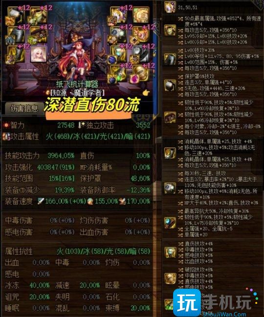 DNF特化80深潜直伤流装备怎么搭配特化80深潜直伤流装备搭配攻略