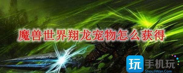 魔兽世界翔龙宠物怎么获得猎人翔龙宠物获取方法