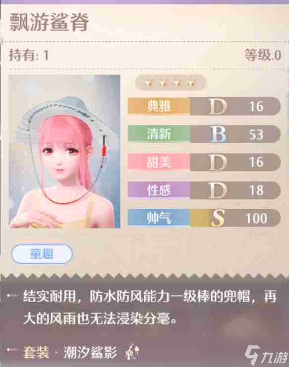 《无限暖暖》潮汐鲨影套装图鉴