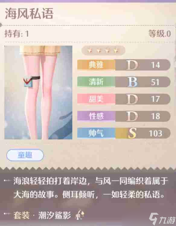 《无限暖暖》潮汐鲨影套装图鉴