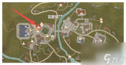无限暖暖花愿镇商人在哪里 花愿镇商人具体位置一览