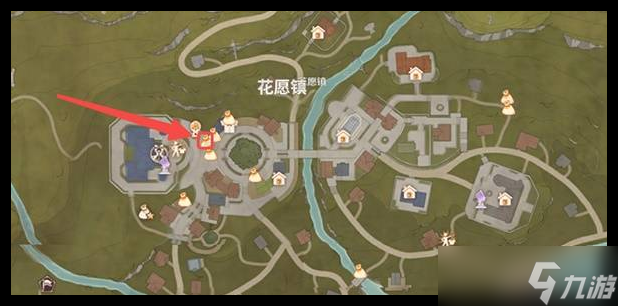 《无限暖暖》花愿镇商人位置一览