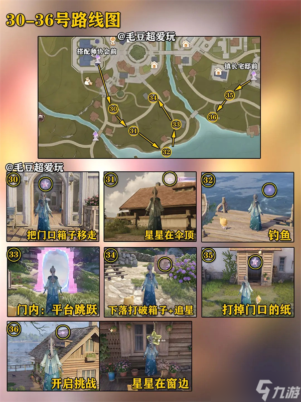 无限暖暖花愿镇奇想星全收集-花愿镇奇想星位置