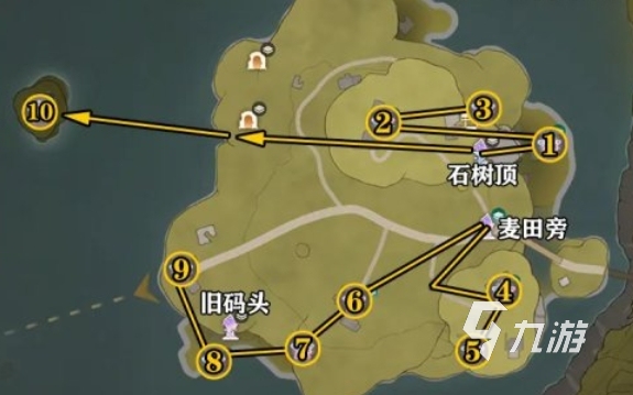 无限暖暖石树田无人区奇想星位置攻略 无限暖暖石树田无人区奇想星收集大全