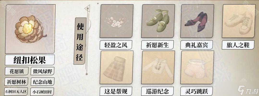 《无限暖暖》全植物采集地点汇总