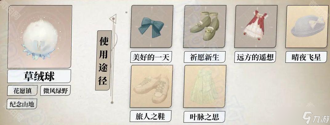 《无限暖暖》全植物采集地点汇总