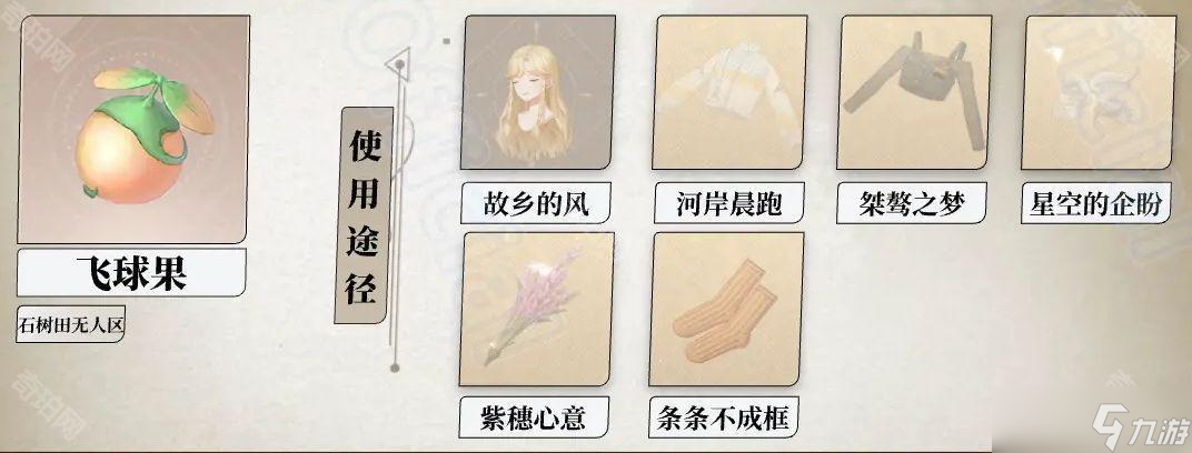 《无限暖暖》全植物采集地点汇总