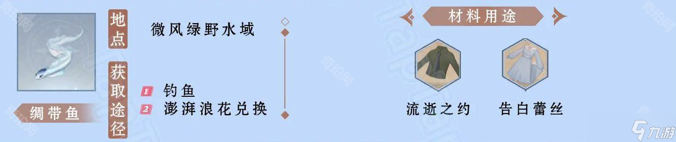 《无限暖暖》全鱼类获取方法