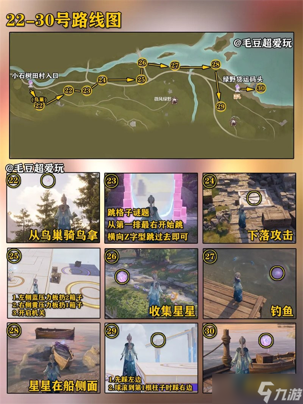 无限暖暖微风绿野奇想星全收集-微风绿野奇想星全位置