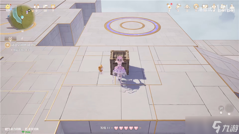 无限暖暖迷题空间滑翔训练石树传送点解密方法