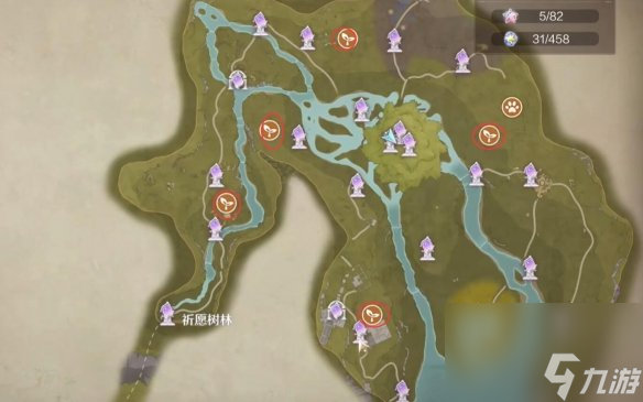 无限暖暖日光果高效采集路线介绍