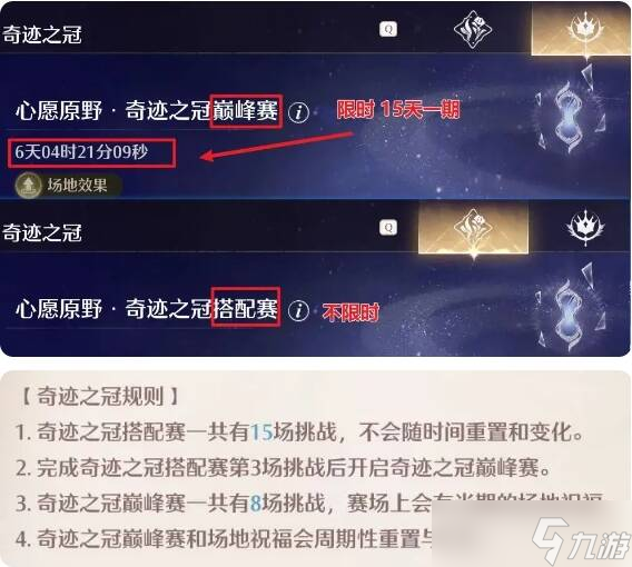 无限暖暖奇迹之冠攻略大全 奇迹之冠巅峰赛全部关卡三星通关攻略