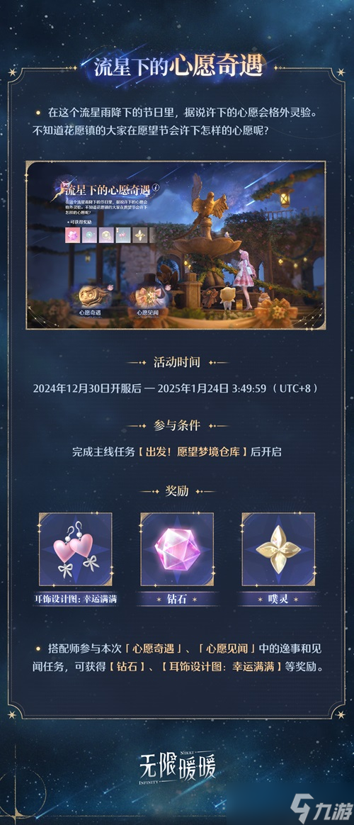 无限暖暖愿望节玩法一览