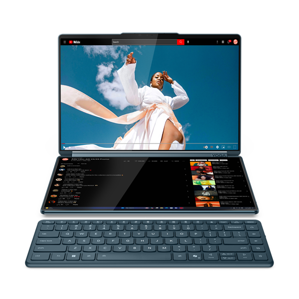 联想新款YOGA Book 9i笔记本发布：1999美元