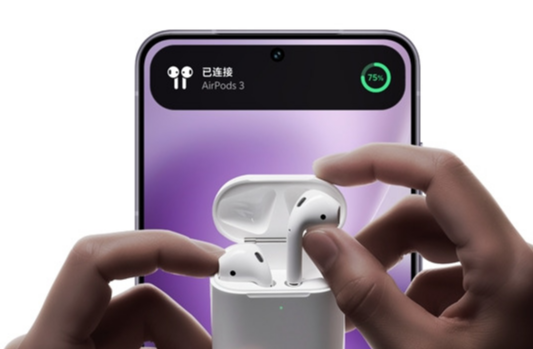 vivo X200s兼容苹果AirPods耳机 能替iPhone接听电话