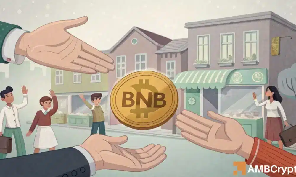 BNB每日活跃度断崖式下跌——价格何时会跟进？