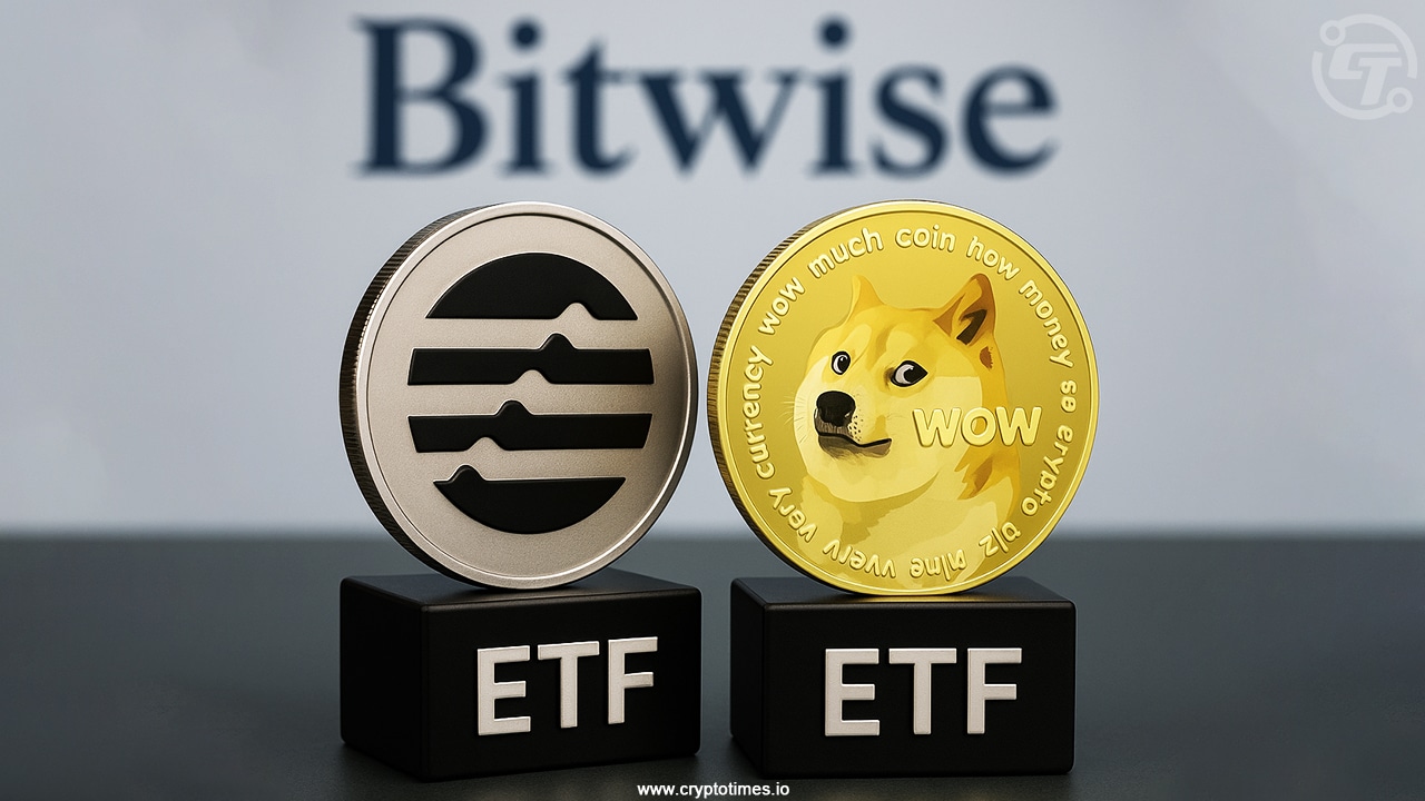 突发新闻：Bitwise 修改 Dogecoin 和 Aptos ETF 的 S-1 文件