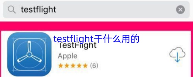 testflight干什么用的