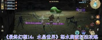 最终幻想14水晶世界怒水腐液怎么打
