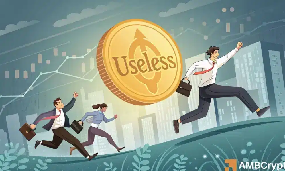 USELESS币暴涨27%——巨鲸入场，但熊市仍无动于衷——原因何在？