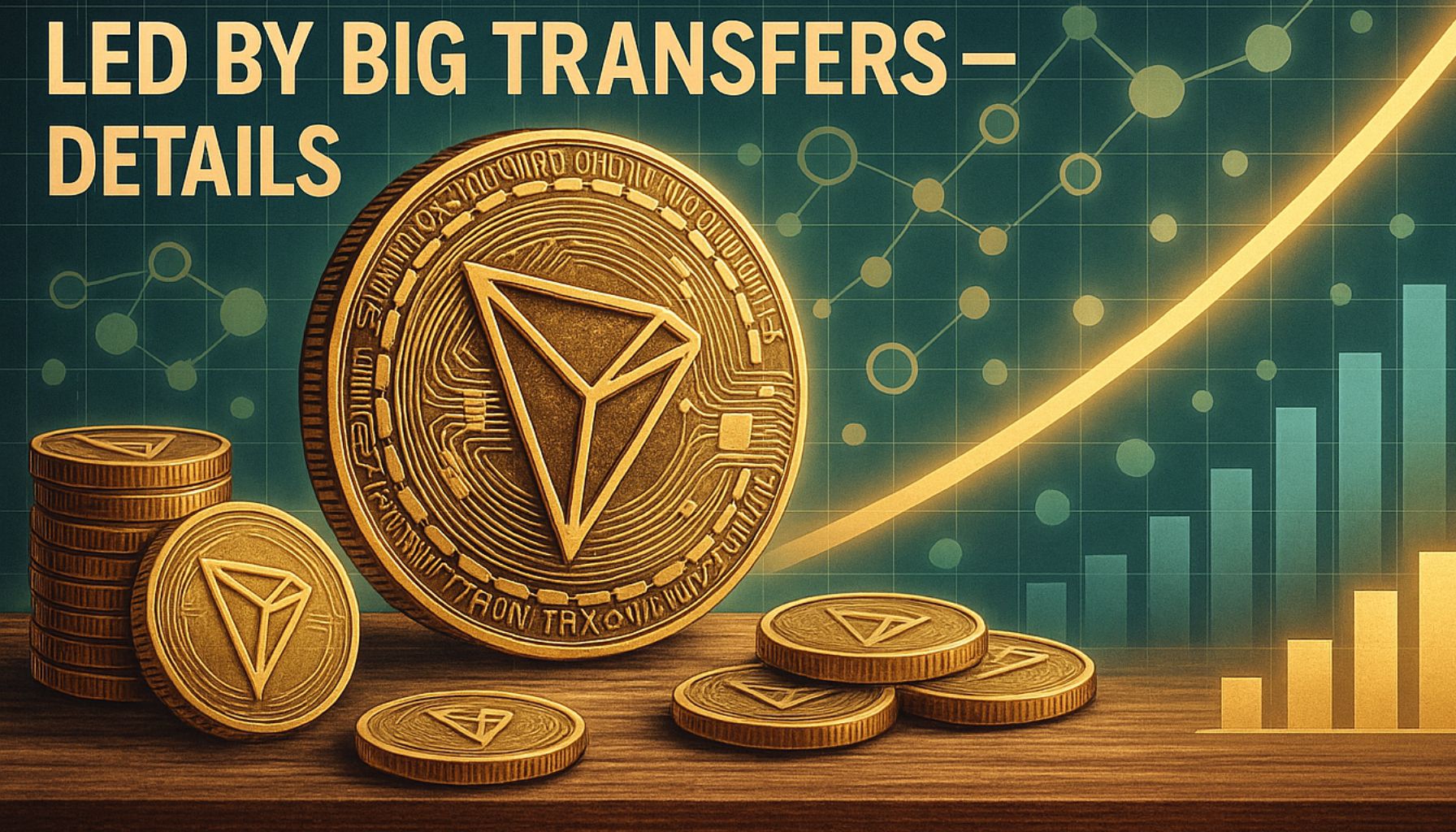Tron展现采用实力，大额转账仍主导交易量——详情解析