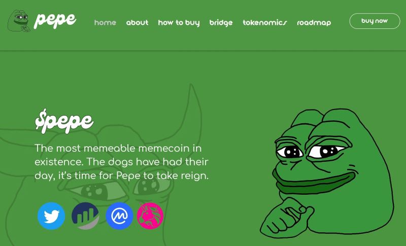 佩佩币 ($PEPE)    