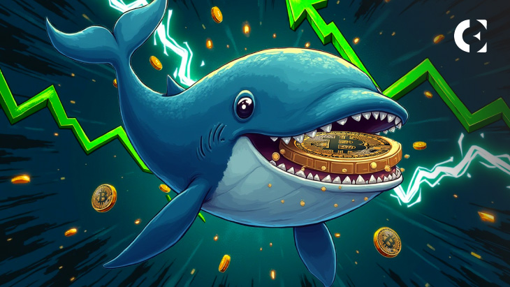 比特币（BTC）价格仍有上涨空间，历史鲸鱼活动数据表明